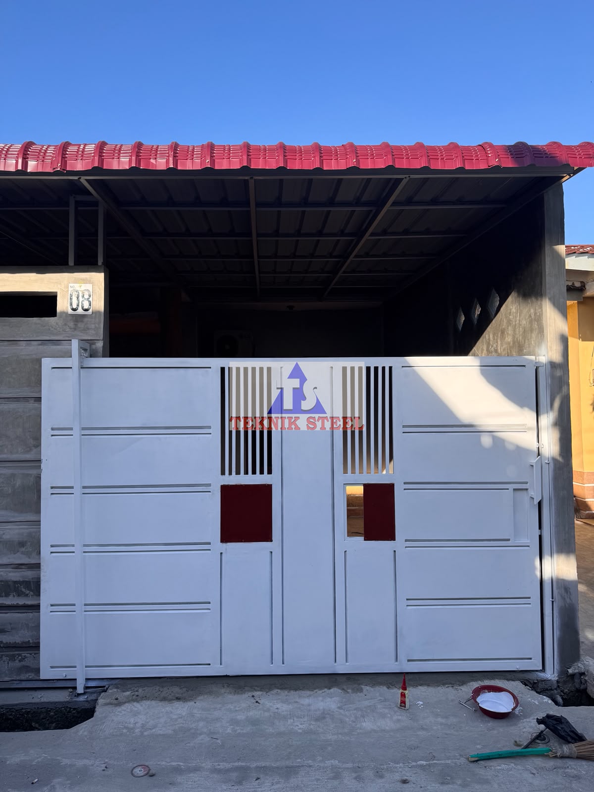 Pagar Plat Tekuk